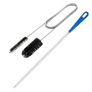 Double ended Nylon Pipe Cleaning Brush Spring HoseBrush, Bendable Drain Cleaner