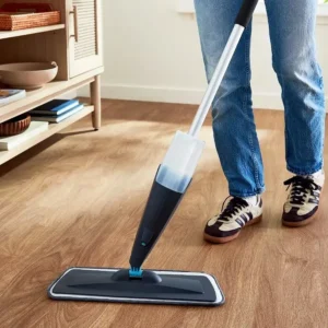 Great Value Trigger Spray Mop with 16.9 oz Refillable Tank,Reusable, washable, removable microfiber cloth pad