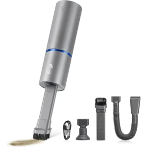 Brigii Mini Handheld Vacuum Cordless, 3 in 1-Car Vacuum & Air Duster & Hand Pump, Portable Rechargeable Cleaner for Car Interior