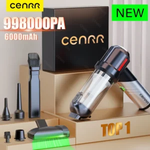 CENRR 998000PA Powerful Mini Vacuum Cleaner Cordless Portable Car Vacuum Cleaner for Home Appliance Handheld Blower Car Cleaner