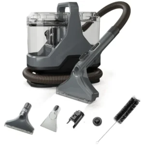 600W Deep Pet Stain Remover Carpet Cleaner Machine with Water Spray for Couch Car Seat Mattress Rug Curtain 15Kpa Powerful Suct