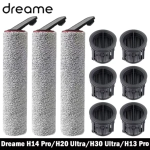 Dreame H14 Dual / H14 Pro / H14 / H20 Pro Plus / H20 Ultra / H30 Ultra Vacuum Cleaner Roller Hepa Filter Accessories
