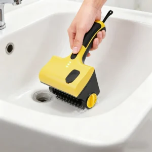 Electric Cleaning Brush, Advanced Cleaning Capability for Cleaning Bathroom Bathtub Kitchen Floor Stove Sink Bowl Cast Iron