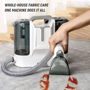 Handheld Carpet Cleaner Machine 450W 220V Wet Fabric Carpet Sofa Cleaning Powerful Deep Stain Cleaning for Curtain Upholstery