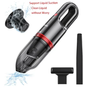 Portable Support Clean Liquid Wet and Dry Handheld Wireless 8000Pa Auto Vacuum High-power Vacuum Cleaner For Home Pet Car