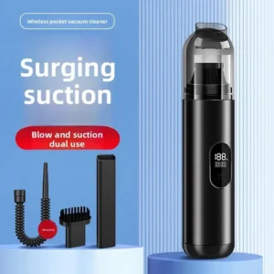 Car Vacuum Cleaner Wireless Handheld Mini Super Strong Suction Portable Mini Blower And Suction Integrated Automobile Cleaning T
