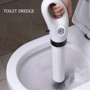 Drain Clog Remover Tool Manual Powerful Pneumatic Dredge Equipment Drain Unblocker for Kitchen Sink Toilet Bathroom Clogged Pipe